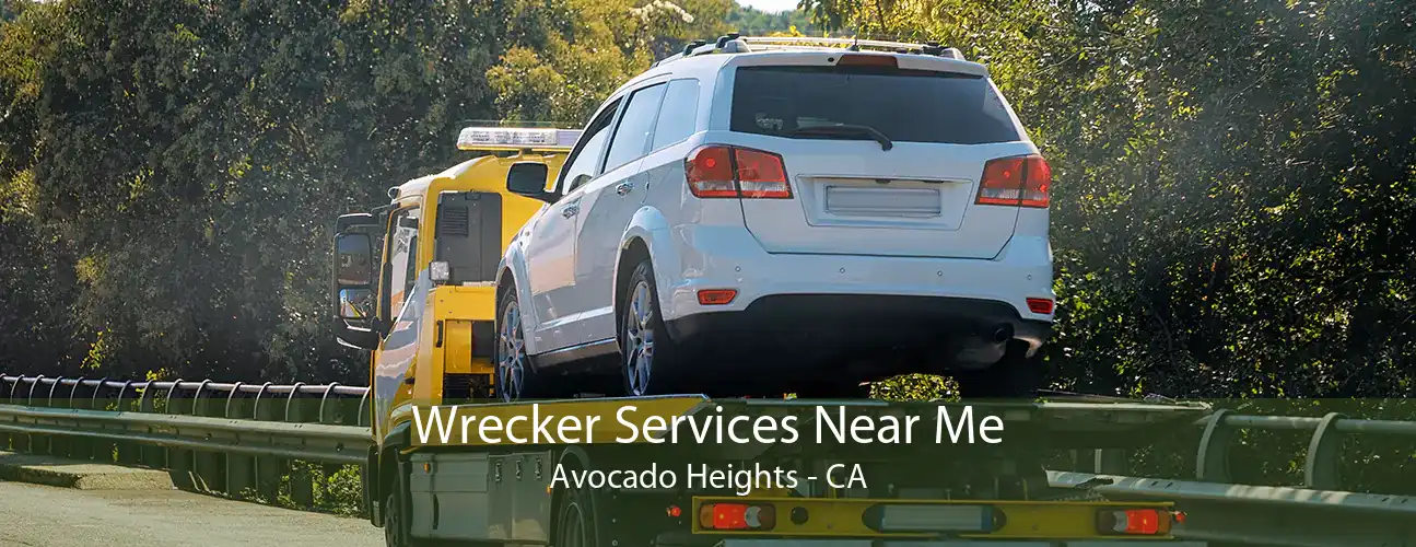 Wrecker Services Near Me Avocado Heights - CA