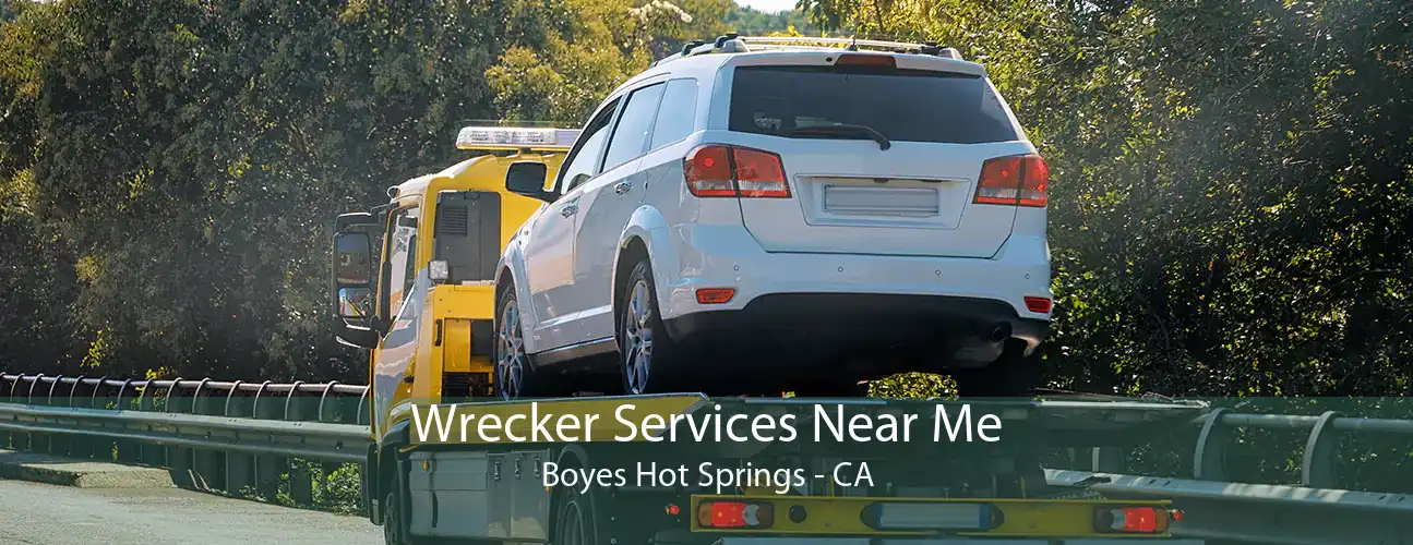 Wrecker Services Near Me Boyes Hot Springs - CA