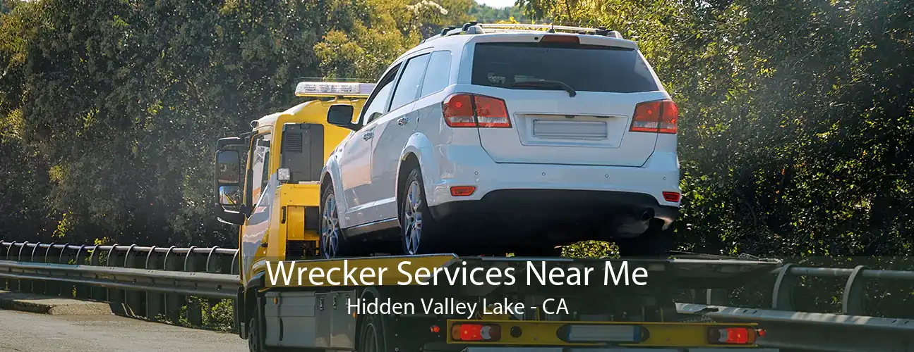 Wrecker Services Near Me Hidden Valley Lake - CA