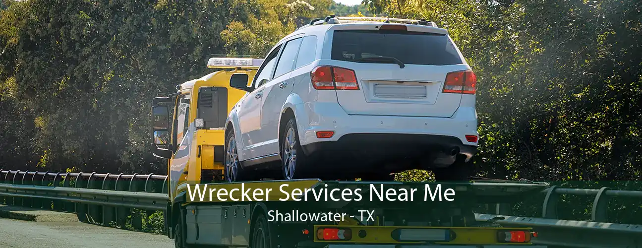 Wrecker Services Near Me Shallowater - TX