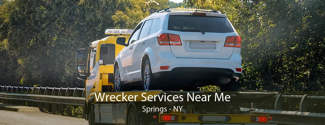 Wrecker Services Near Me Springs - NY